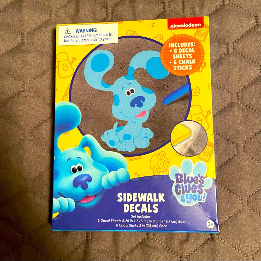 BLUE’S CLUES & YOU Sidewalk Decals